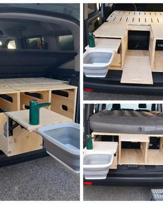 kit camperrizzazione Ford Tourneo Courier +acc