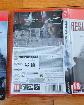 Resident Evil Requiem Nintendo Switch 2 olografica