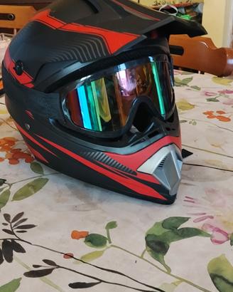casco motocross 