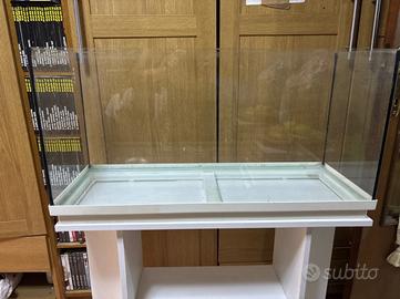 Mobile + vasca per aquario 80/90 litri