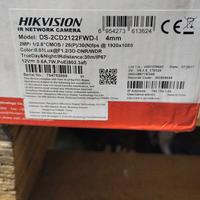 Telecamera dome ip hikvision