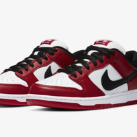 Nike SB Dunk Low Pro Varsity Red and White 42 New