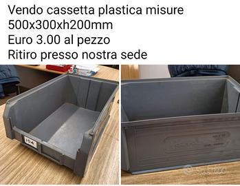cassette plastica