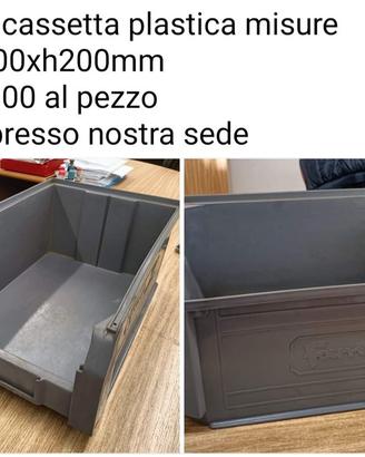 cassette plastica