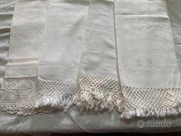 Asciugamani o tendine fatti a mano
