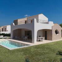 Villa singola in San Teodoro, piscina e vista mare