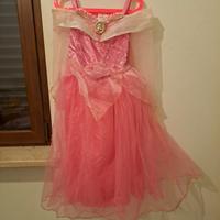 Costume di carnevale da principessa Aurora età 5/6