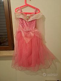 Costume di carnevale da principessa Aurora età 5/6