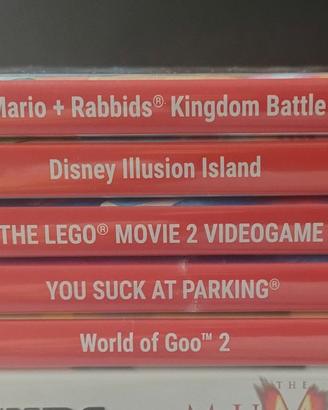 Giochi switch (leggere descrizione)