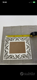 Cornice bianca Ikea