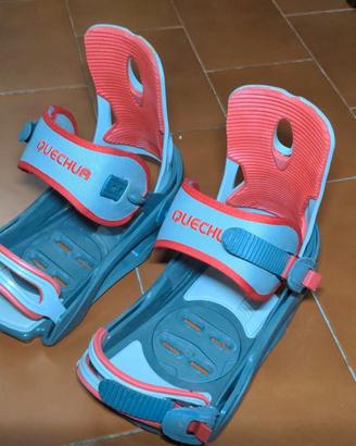Attacchi snowboard Quechua