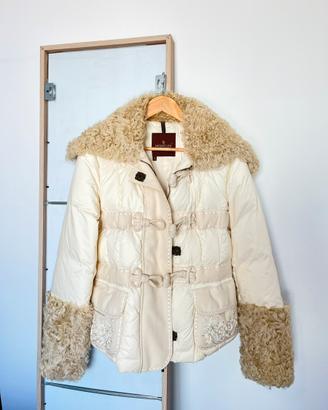 Piumino Moncler Originale in Montone e Lana - Tg 3