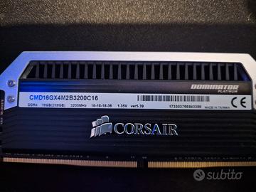 RAM DDR4 Corsair Dominator Platinum 16gb