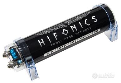 condensatore hifonics 2 farad