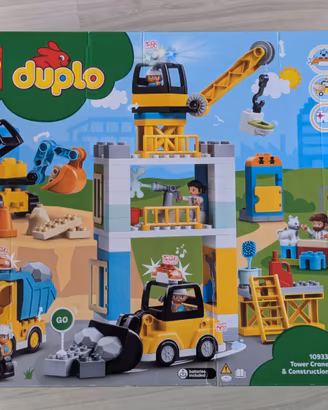 Lego Duplo 10933 Cantiere edile con gru a torre