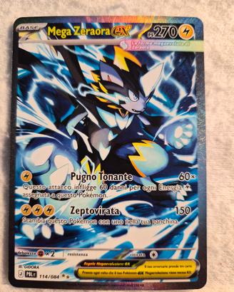 Pokémon Mega Zeraora-ex 114/084 IT Set Buio Pesto