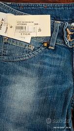 MET jeans Donna blu  2 Pezzi Super Stock Lot.1005