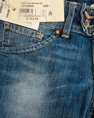 MET jeans Donna blu  2 Pezzi Super Stock Lot.1005