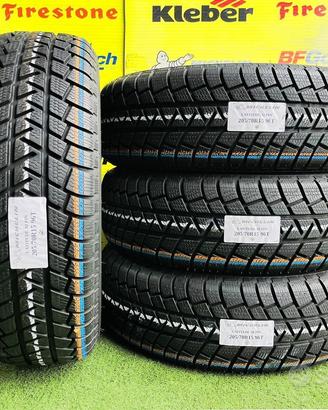 X4: Invernali 205/70R15 96T -MICHELIN- al 94%