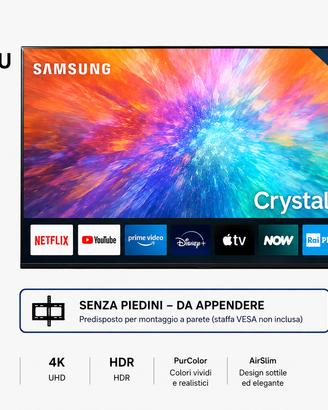 TV Samsung UE55AU8070U  Smart TV 55" 4K UHD WIFI