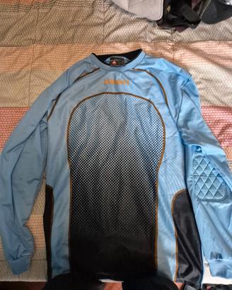 2 completi da portiere calcio calcetto