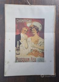 Stampa Vintage Pubblicita' Art Nouveau Belle Epoqu