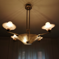 Lampadario art deco'