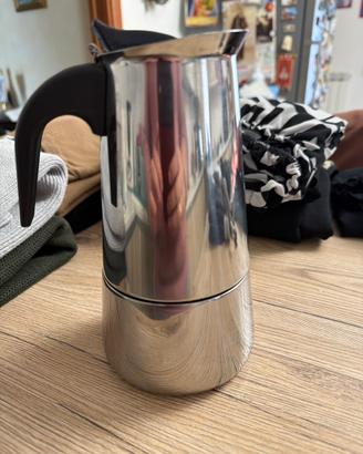 Caffettiera in acciaio anche per induzione