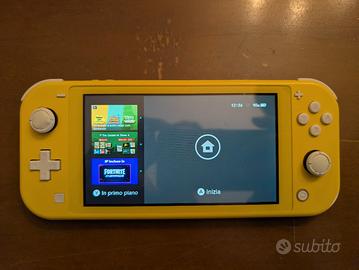 Nintendo Switch Lite Gialla