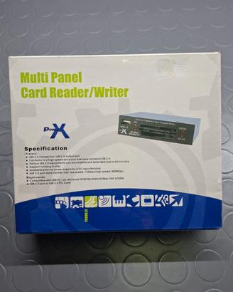 Card Reader USB Multi‑CaCrd per PC Desktop - Nuovo