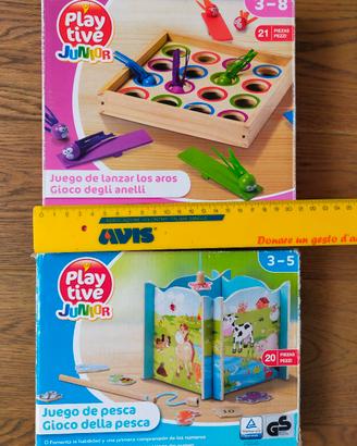 Giochi anelli e pesca