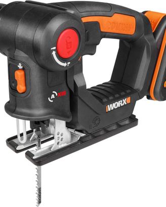 Seghetto frontale altern. batt.Worx WX550-Cardelli