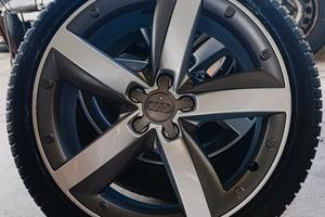 4 cerchi 17 originali audi a1 gomme nuove invernal