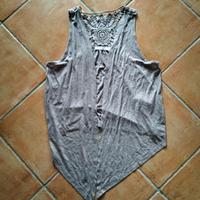 cardigan senza maniche beige marca only taglia M