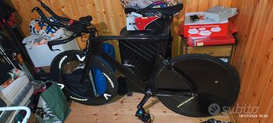 bici da crono artigianale, tg 58