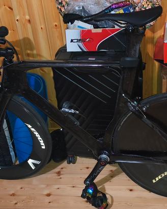 bici da crono artigianale, tg 58