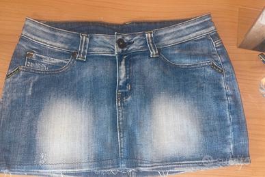 minigonna jeans
