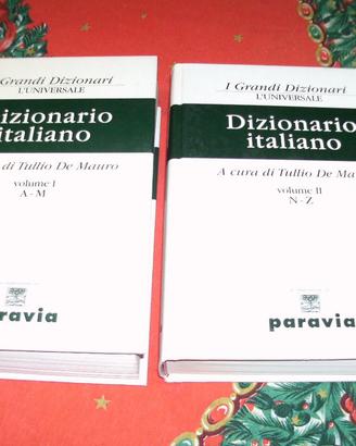 Dizionario italiano.