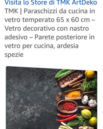 paraspruzzi per cucina
