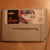 Gioco Fifa 98 per Super Nintendo Entertainment 