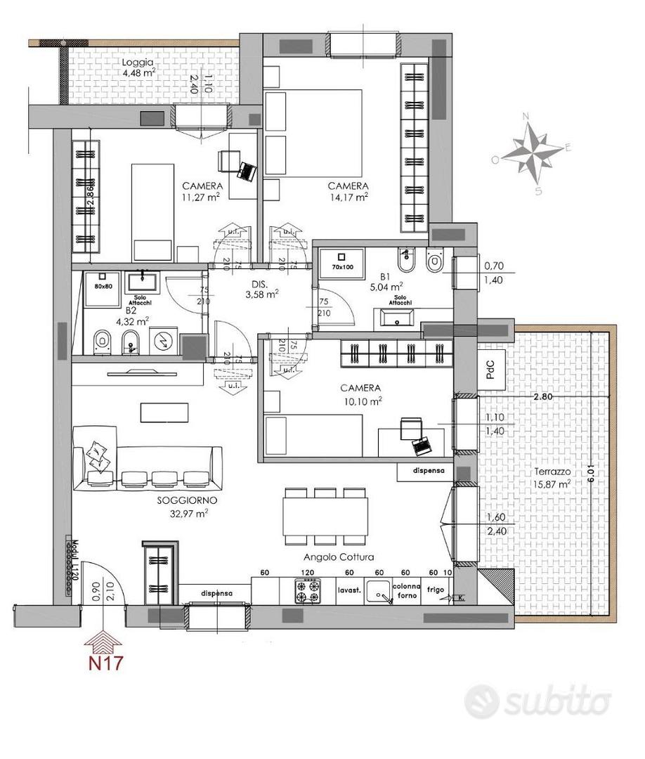 Appartamento – Granarolo dell'Emilia, Quarto Inferiore - Vista 3