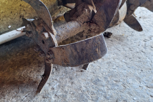 Fresa per motocoltivatore Ferrari 15cv