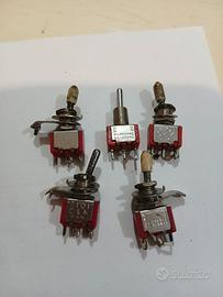 interruttori a leva C&k mod. 7101