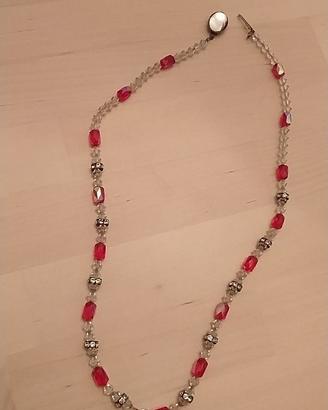 collana vetro Murano e Svarowski