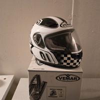 Caschi, stivali e borsa da moto usati pochissimo