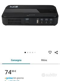 Mini UPS 10400mAh Gruppo Continuita Router 80€