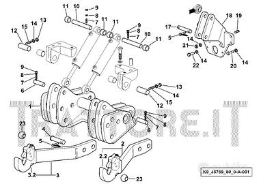 Sollevatore anteriore