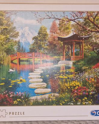 Puzzle 1000 Pz Clementoni "Fuji Garden" Completo