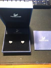 Set Swarovski collana e orecchini con pietre Nuovo