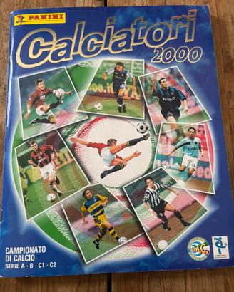 ALBUM CALCIATORI PANINI 2000 COMPLETO